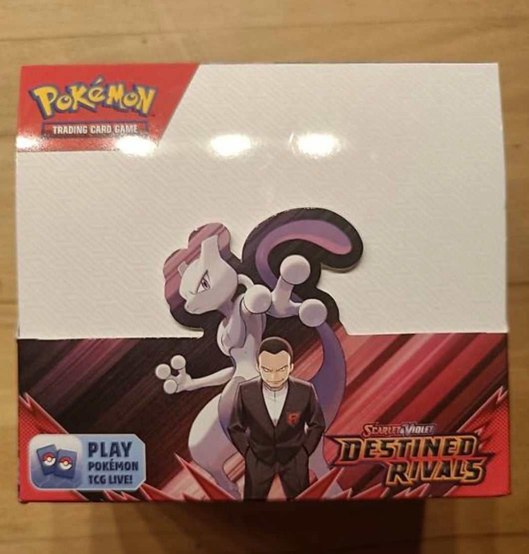 Damaged Pokemon Destined Rivals Display Booster Box - ENGLISH