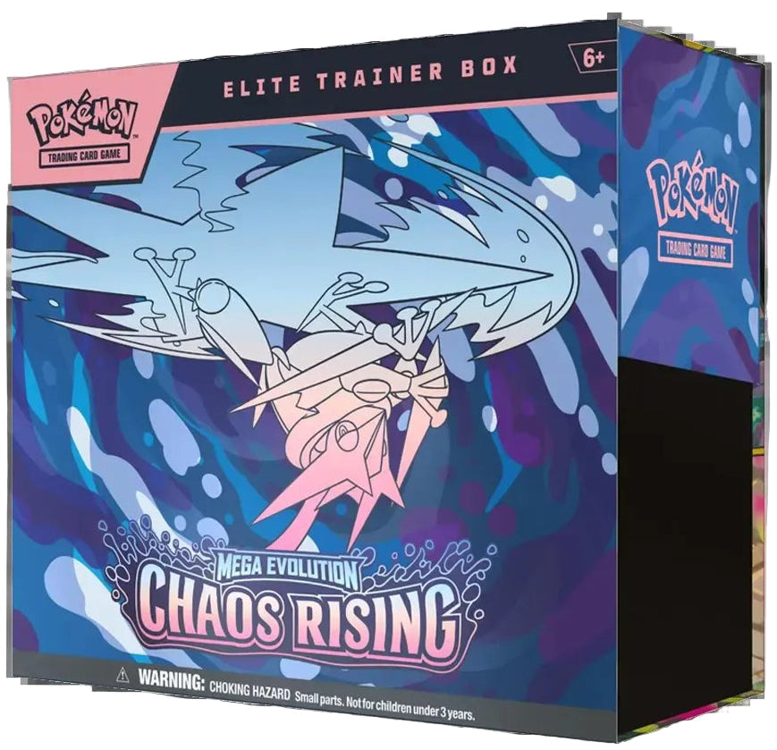 Pokemon Mega Evolution Chaos Rising Elite Trainer Box (ETB) - ENGLISH