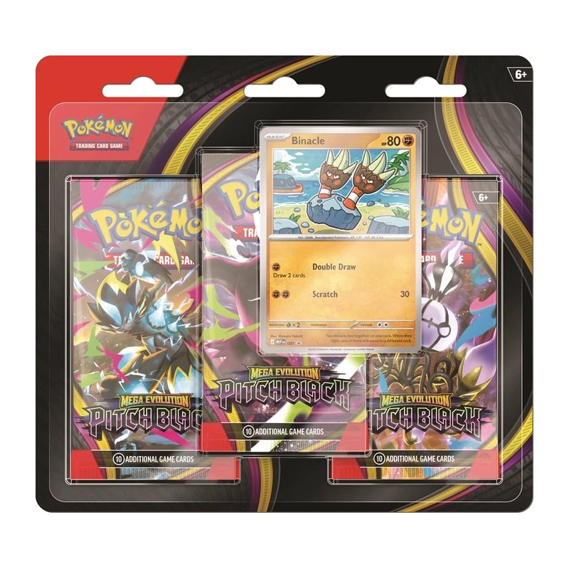 Pre-Order Pokemon Pitch Black Tripack
