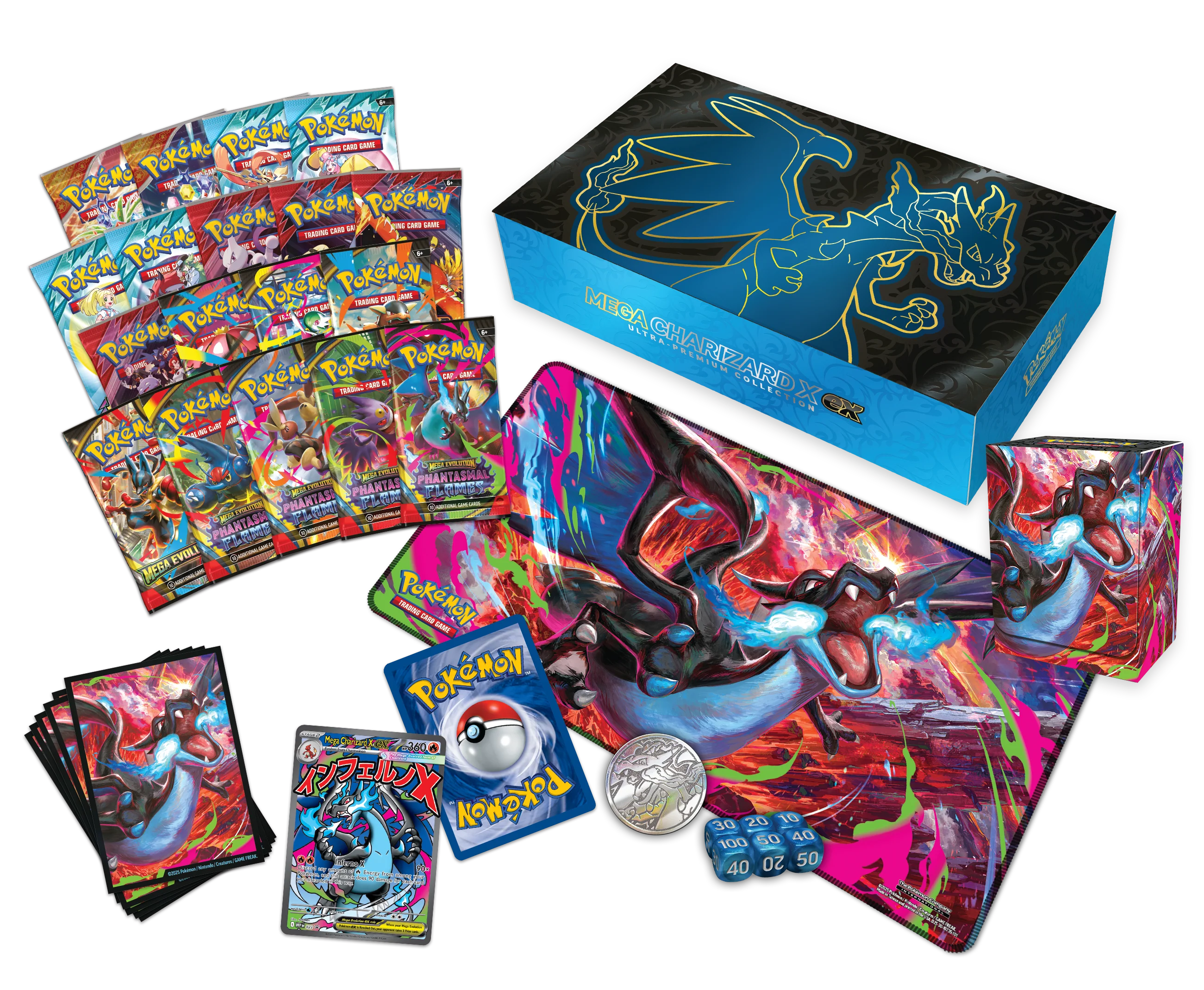 Pokemon Phantasmal Flames Mega Charizard Ultra Premium Collection
