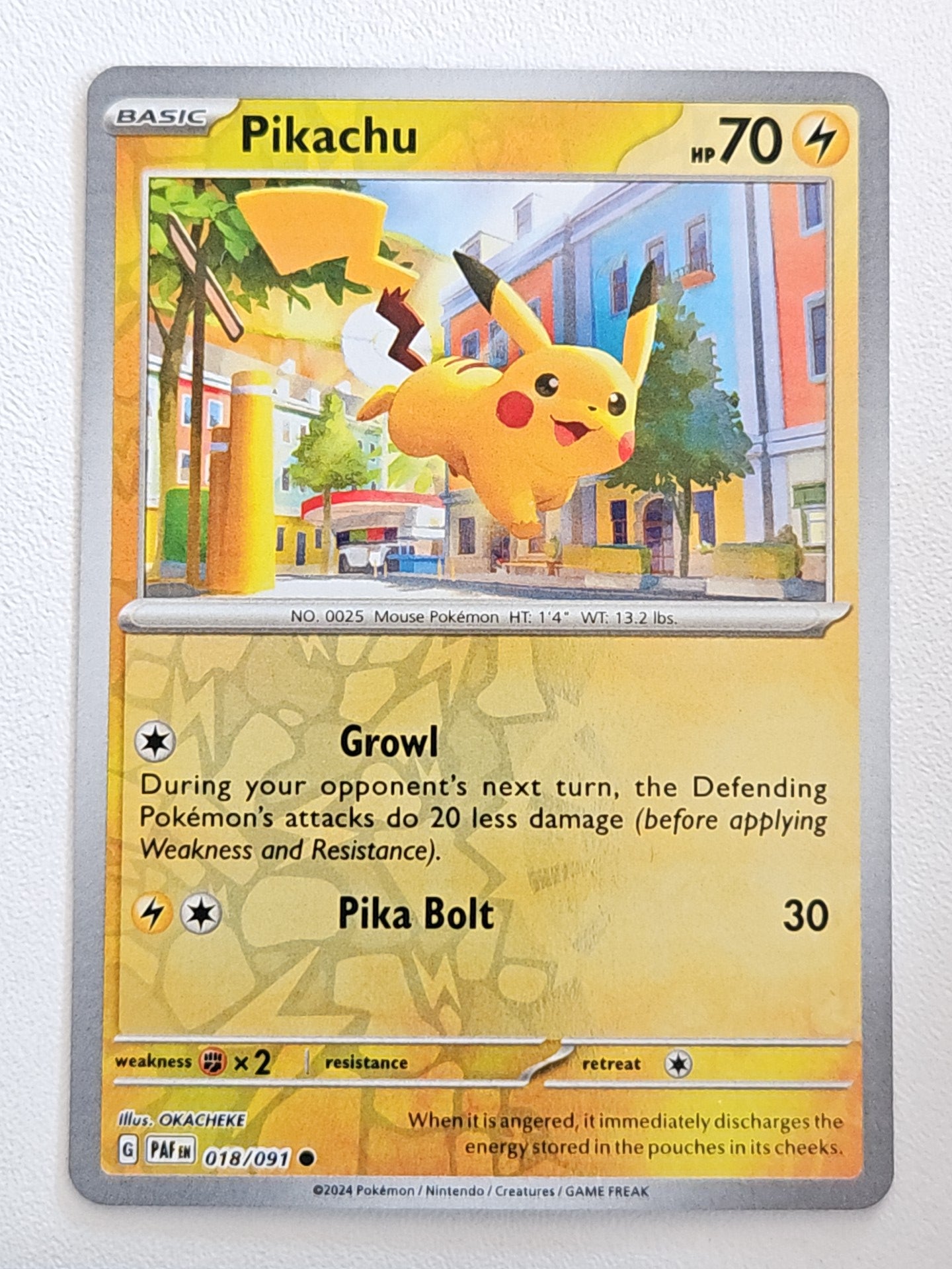 Pikachu 062/193 Paldea Evolved