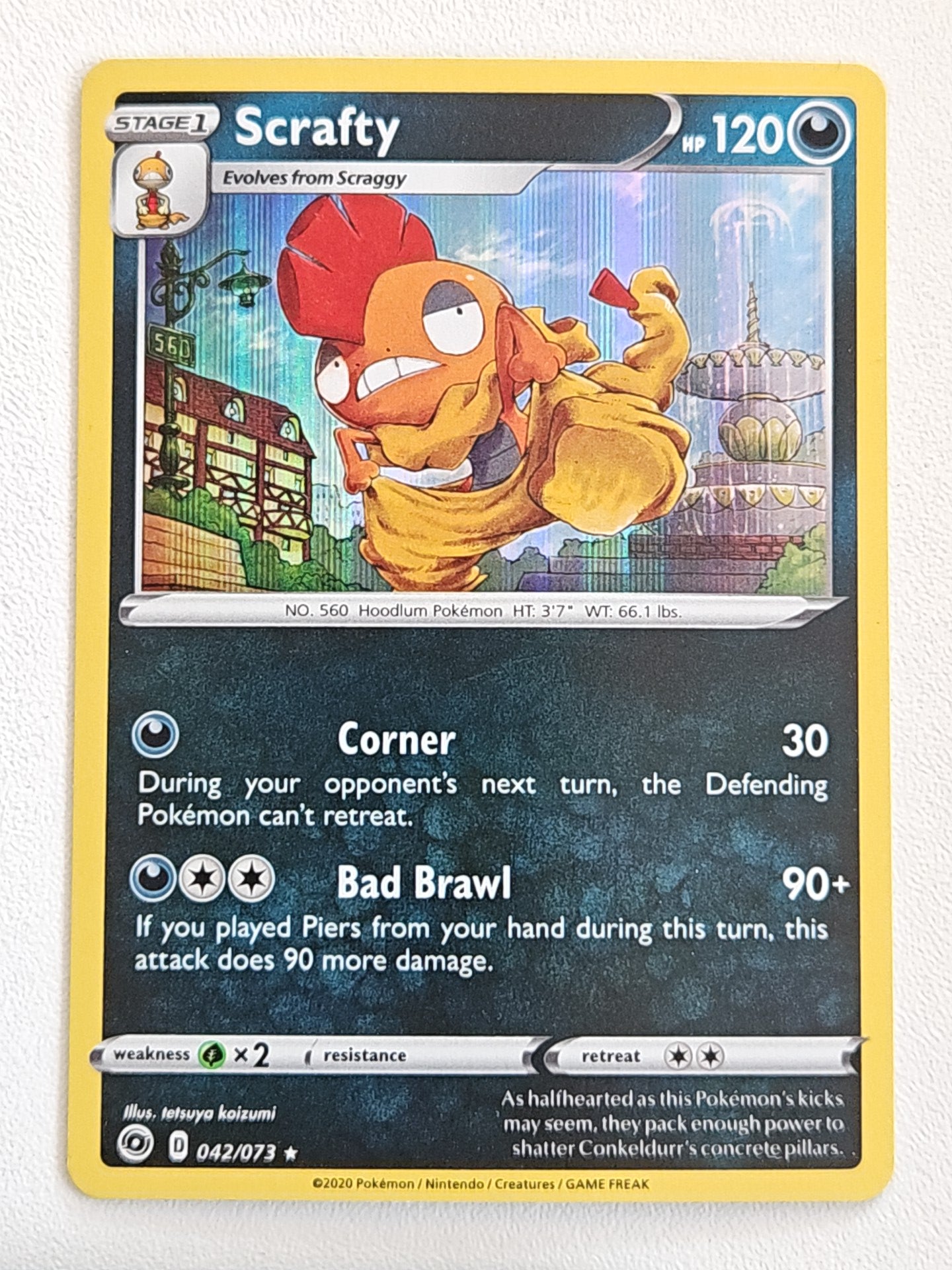 Scrafty 042/073 Champion's Path