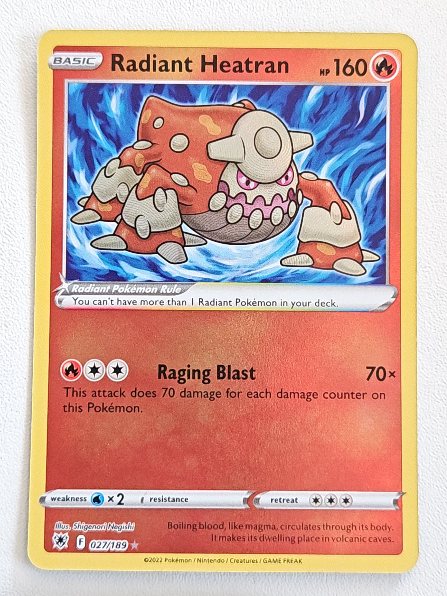 Radiant Heatran 027/189 Astral Radiance