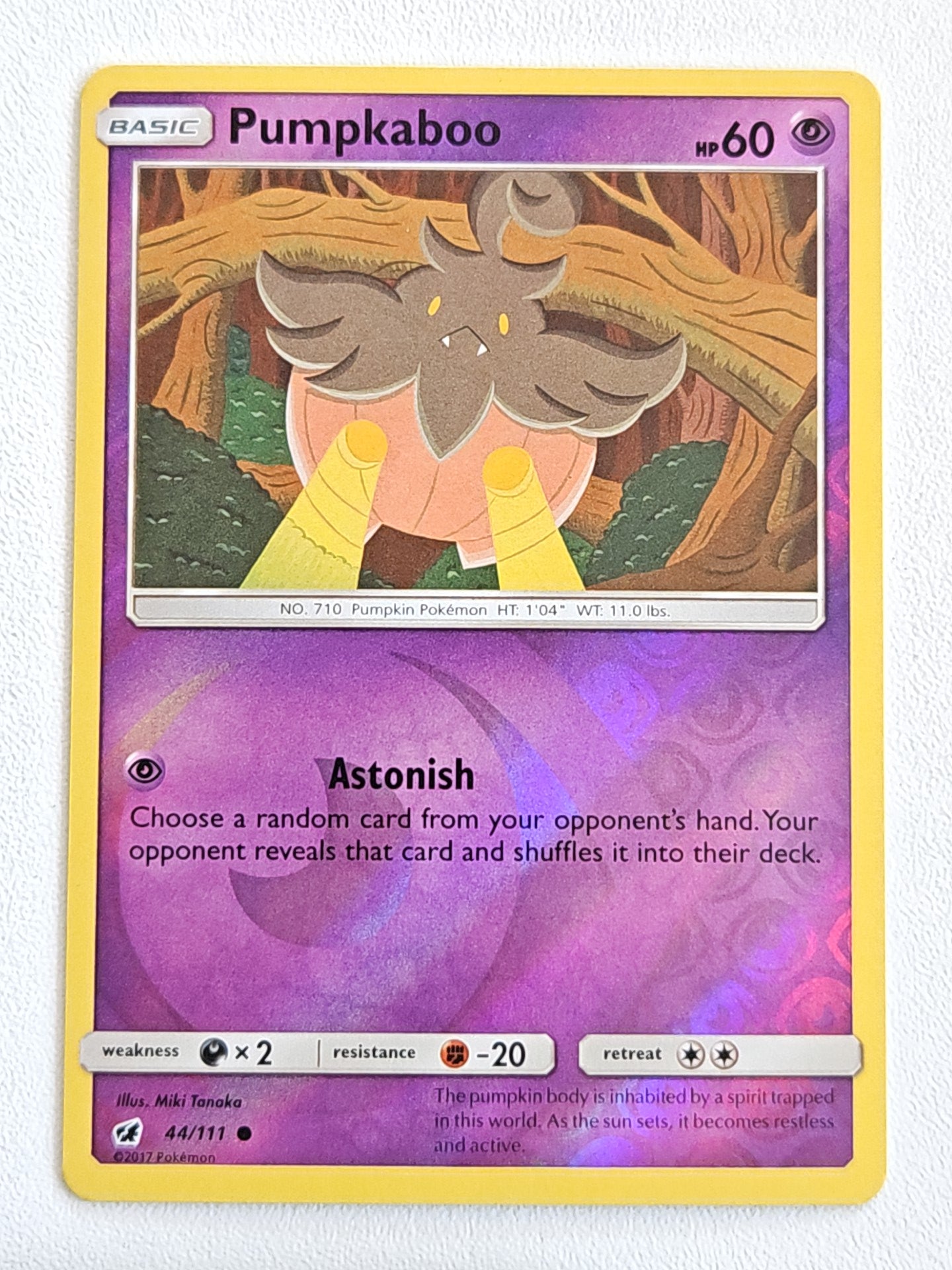 Pumpkaboo 44/111 Crimson Invasion
