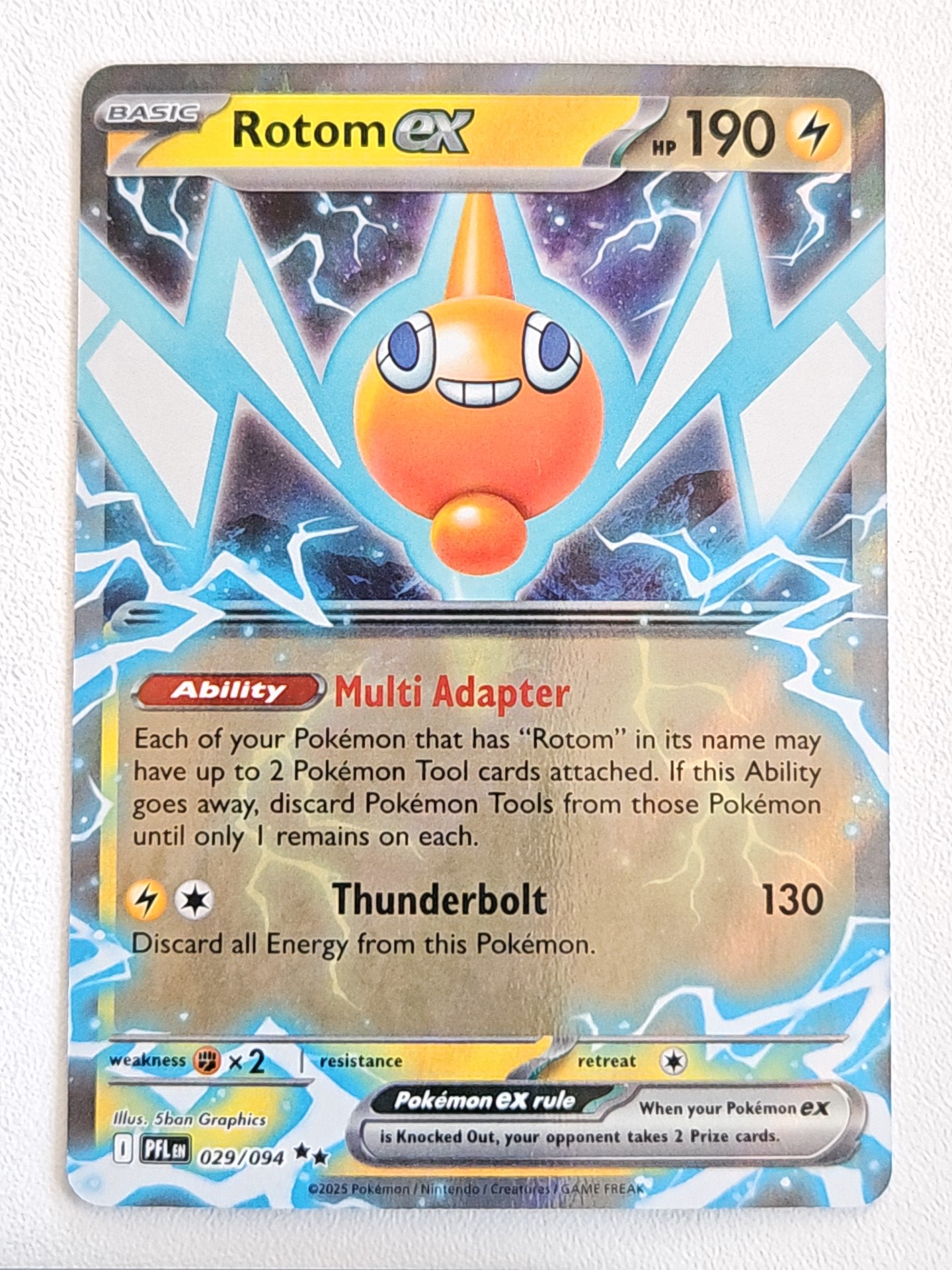 Rotom EX 029/094 Phantasmal Flames