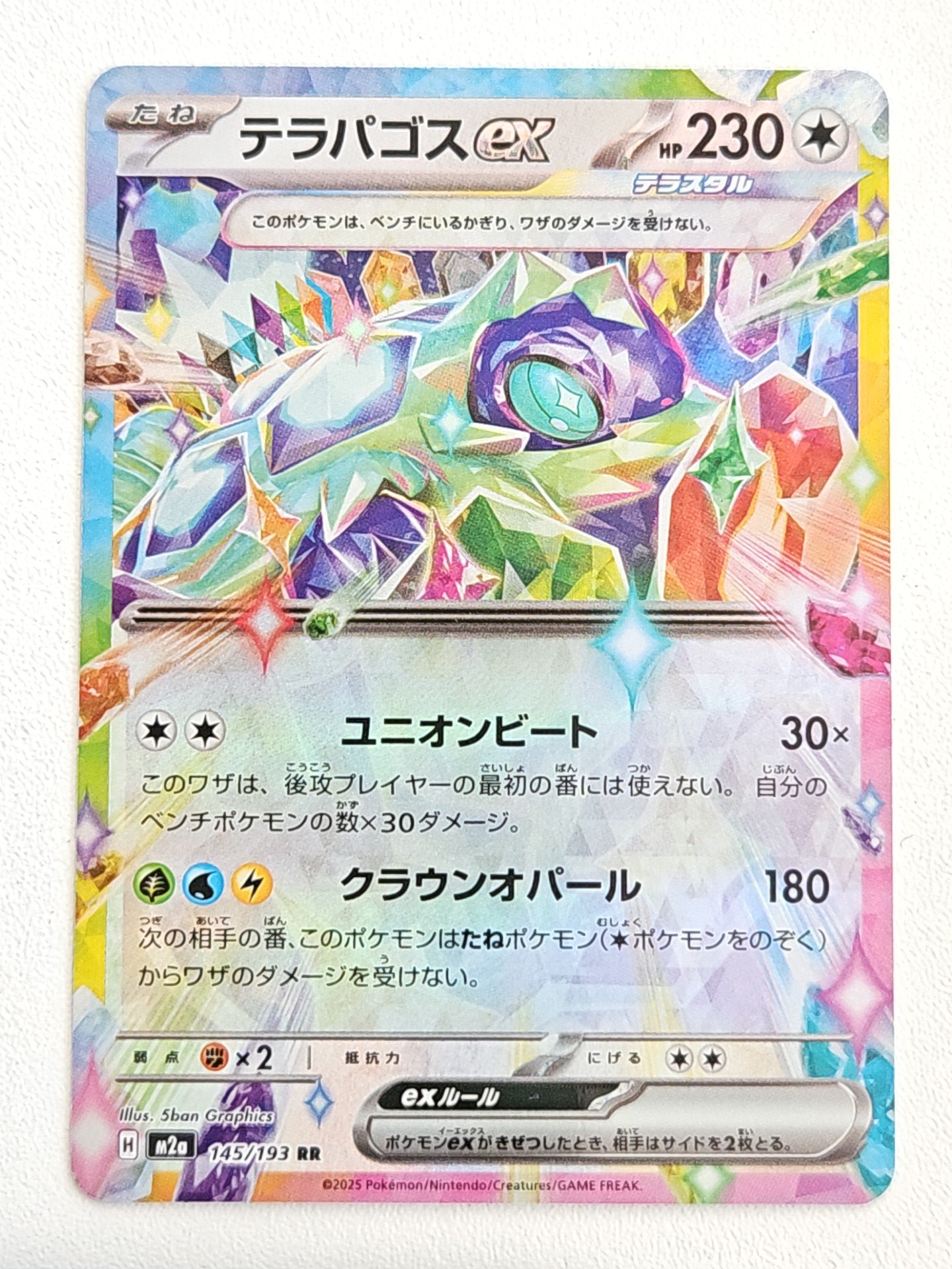 Terapagos ex 145/193 Mega Dream