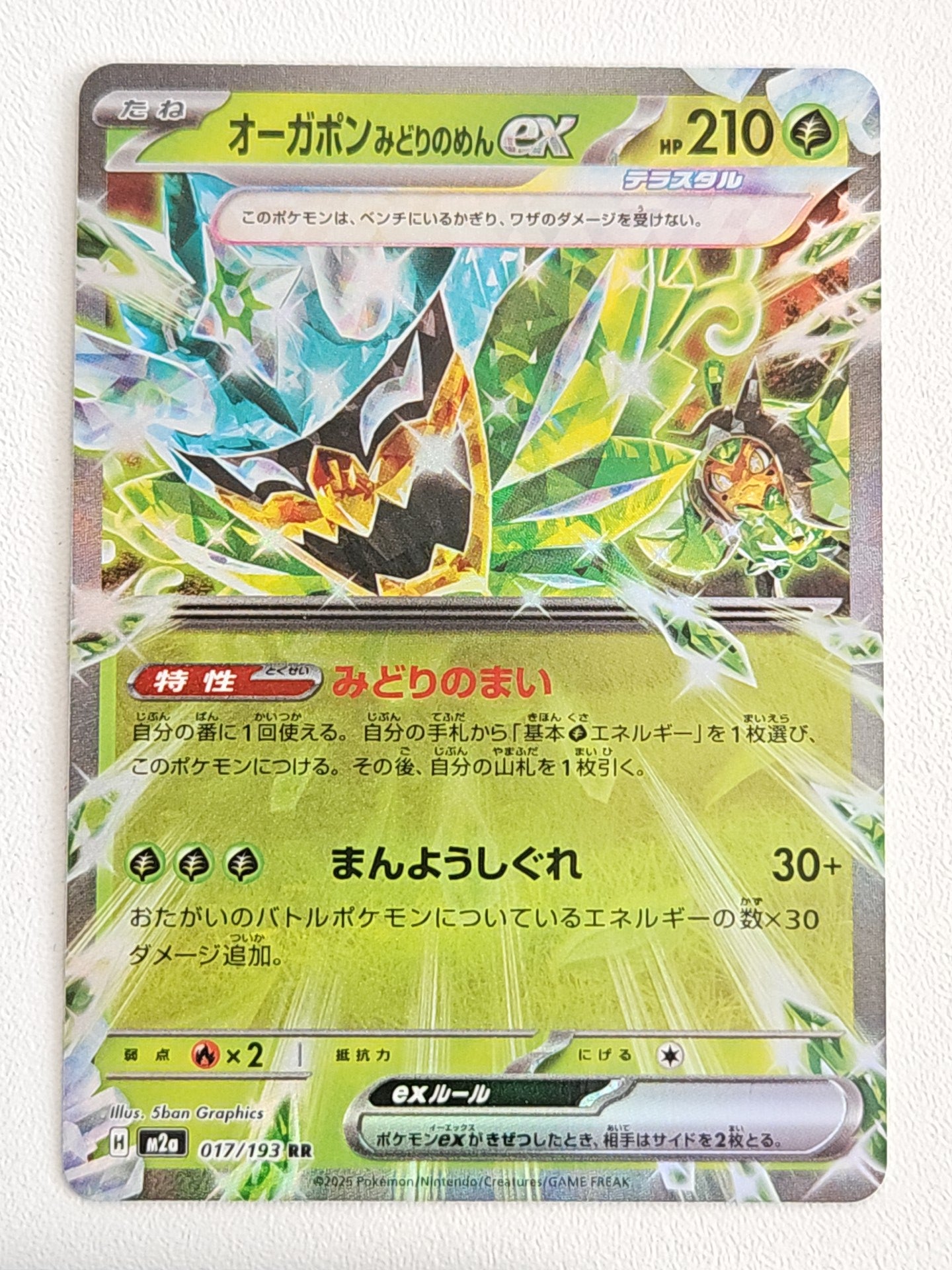 Teal Mask Ogerpon  017/193 Mega Dream