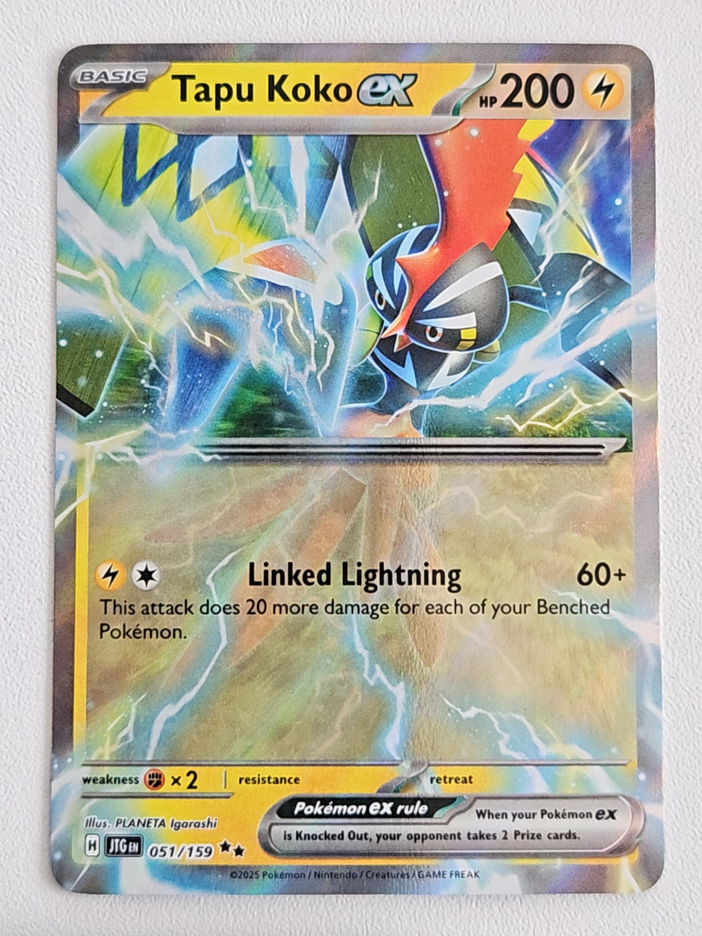 Tapu Koko Ex 051/159 Journey Together