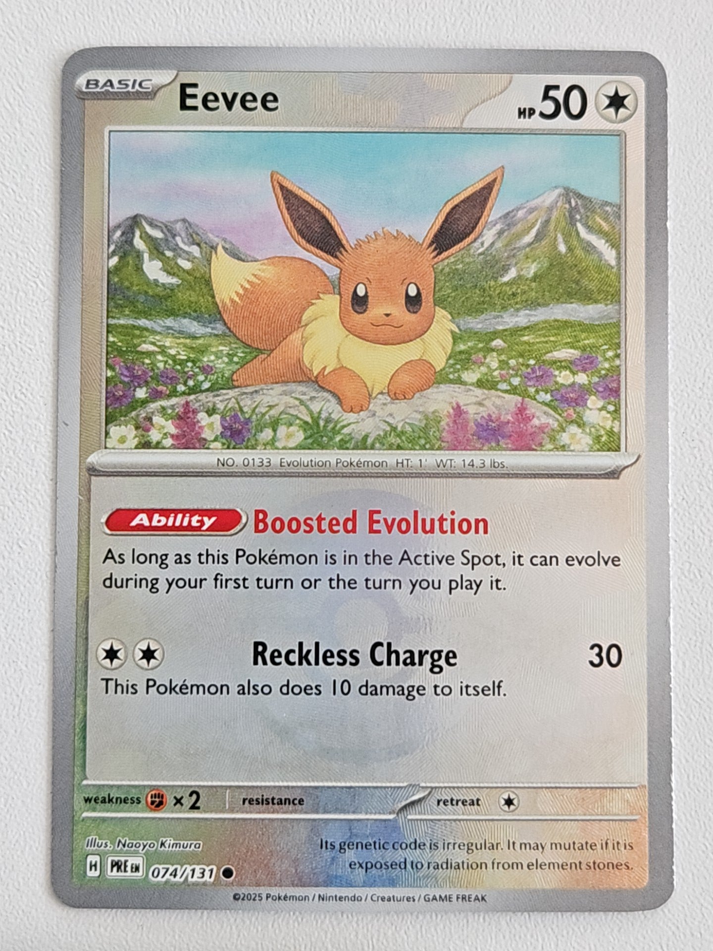 Eevee 074/131 Pokeball Prismatic Evolutions