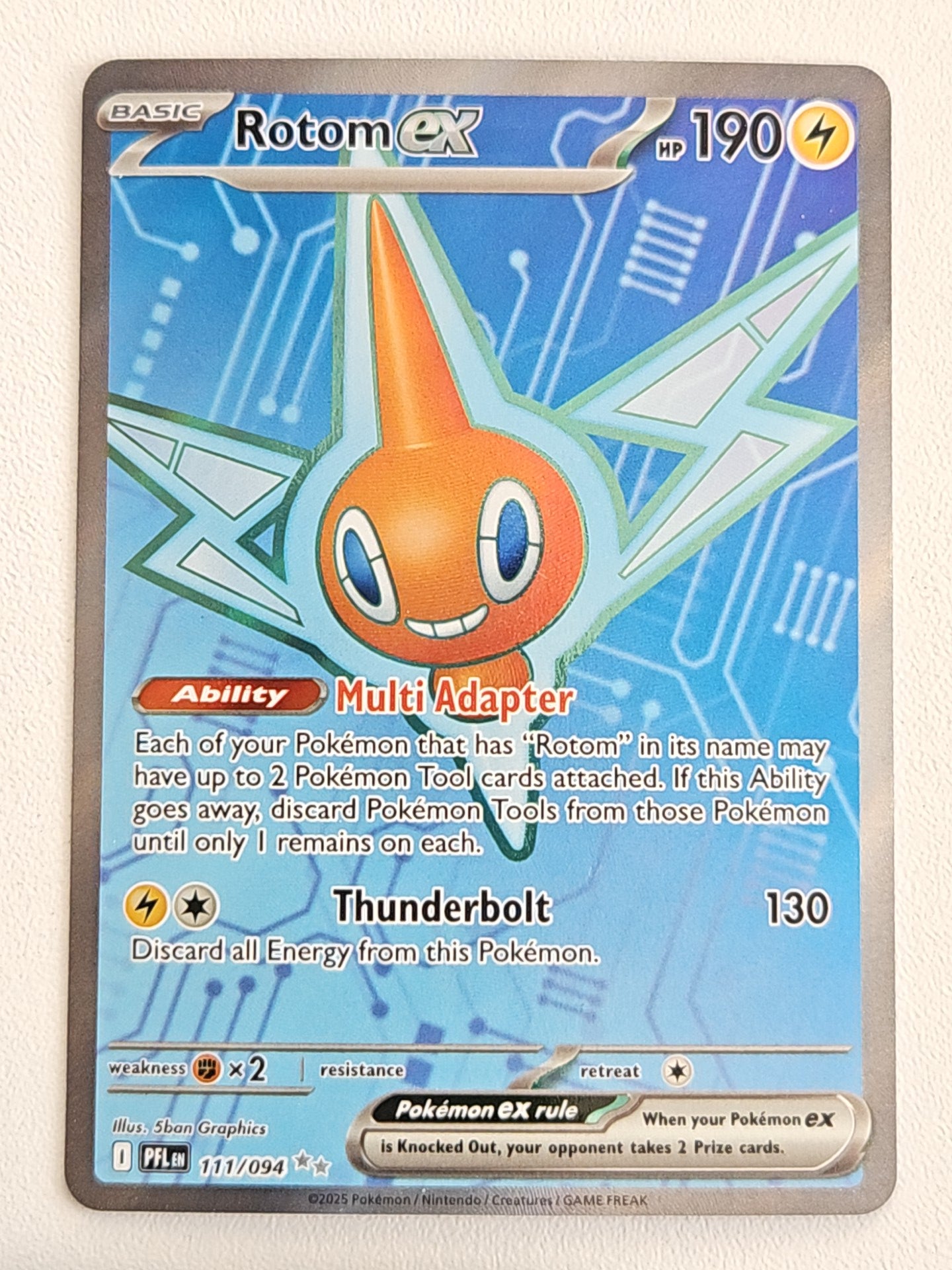 Rotom ex 111/094 Phantasmal Flames