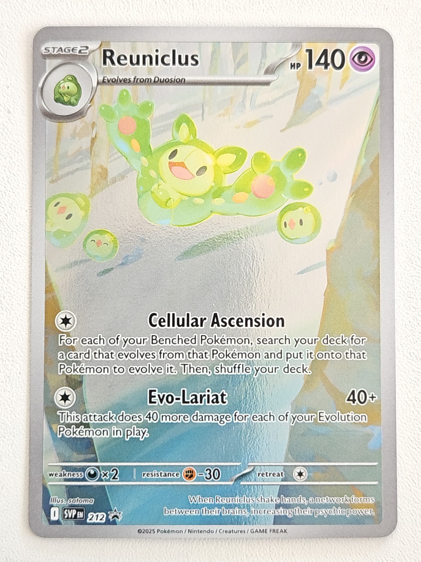 Promo Reuniclus 212 Black Star