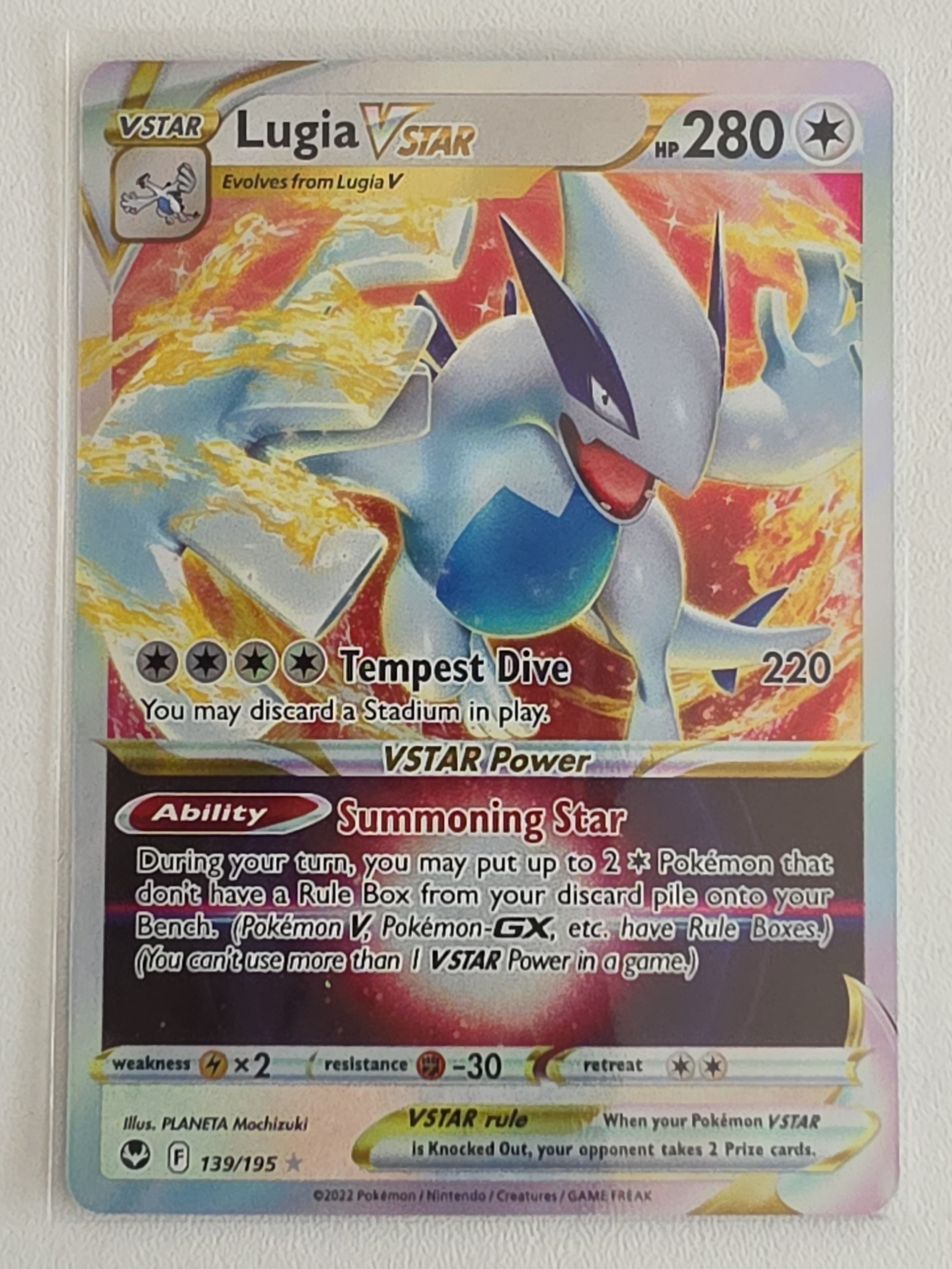 Lugia VSTAR 139/195 Silver Tempest