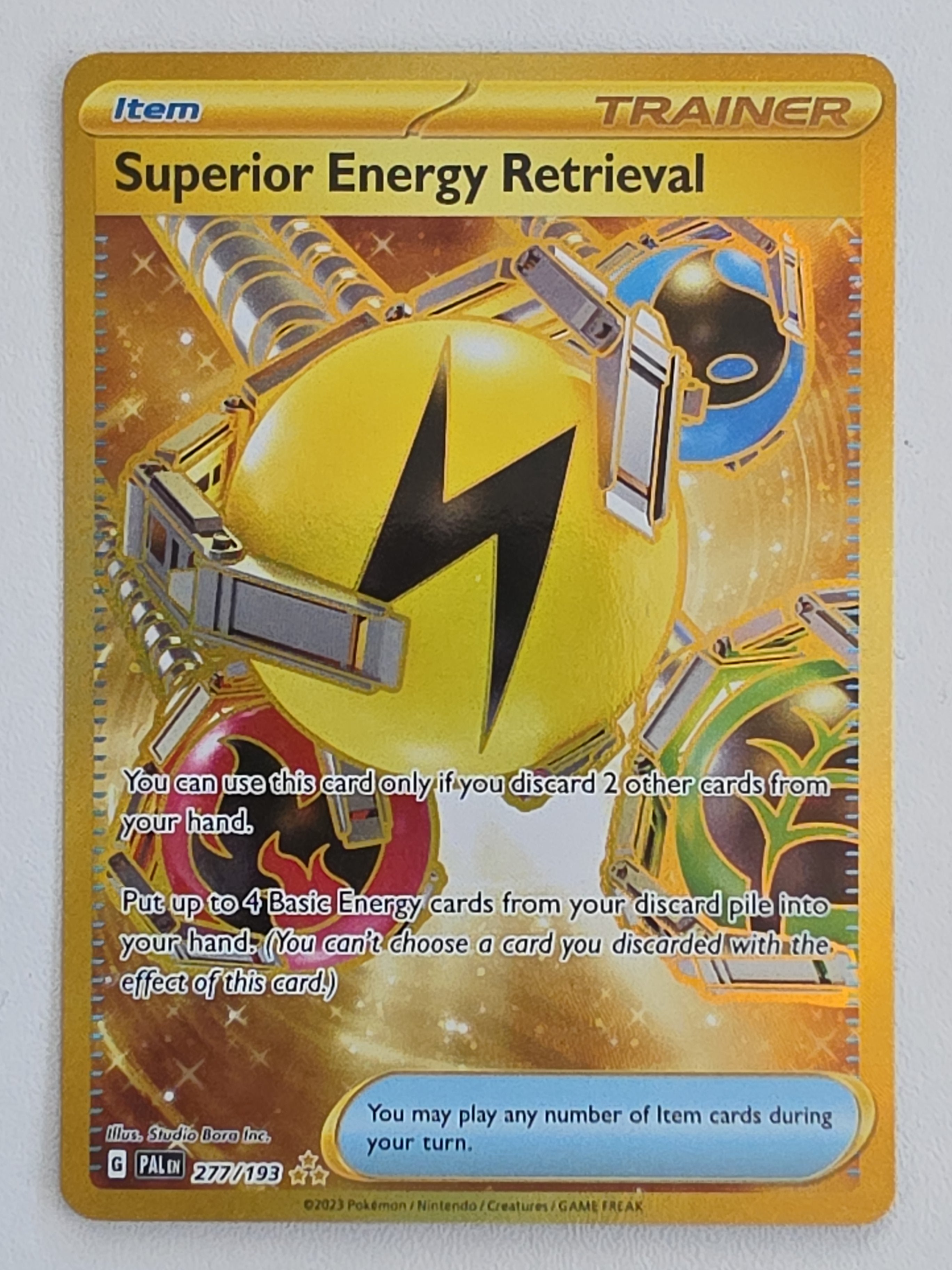 Superior Energy Retrieval 277/193 Paldea Evolved