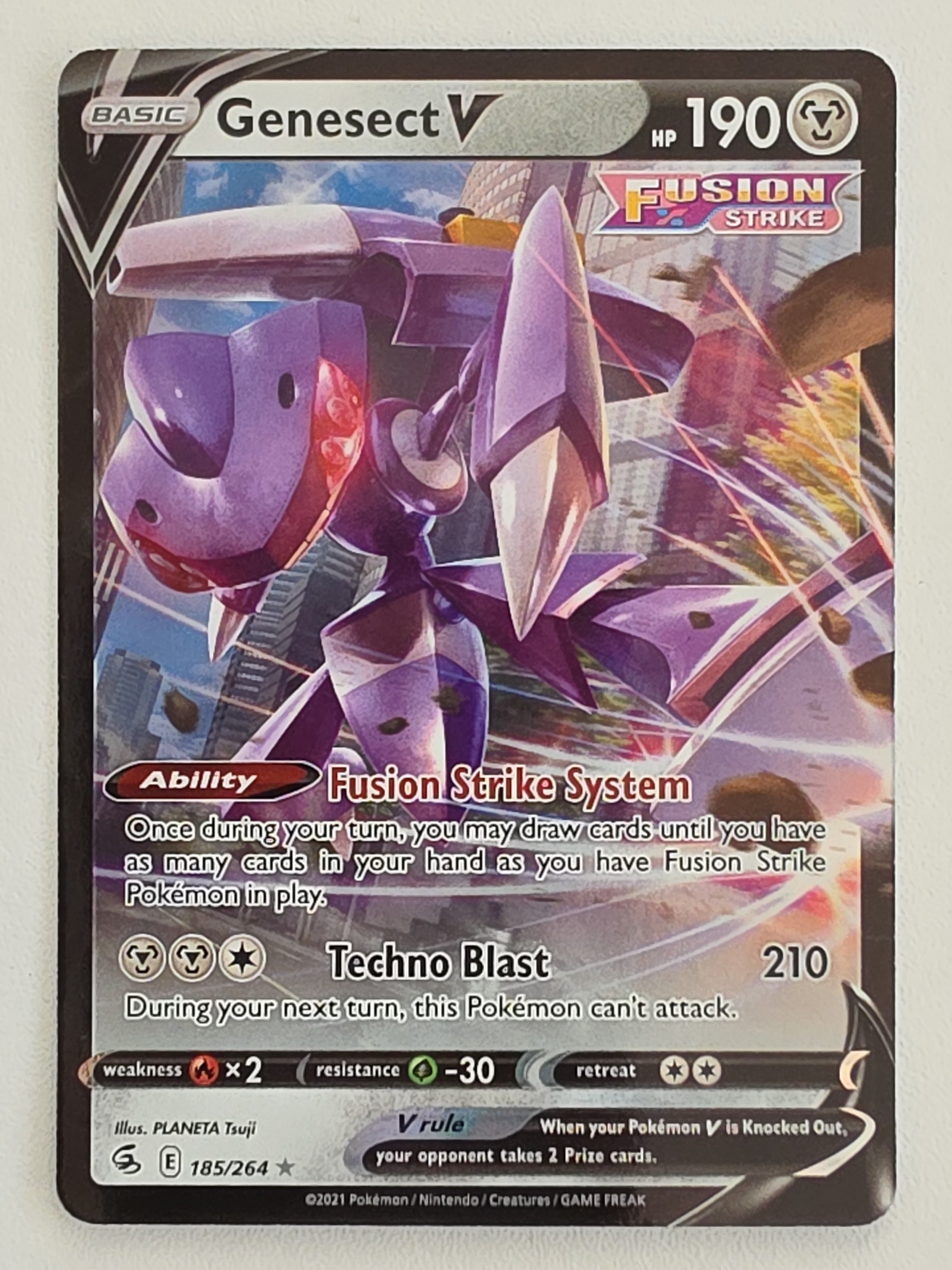 Genesect V 185/264 Fusion Strike