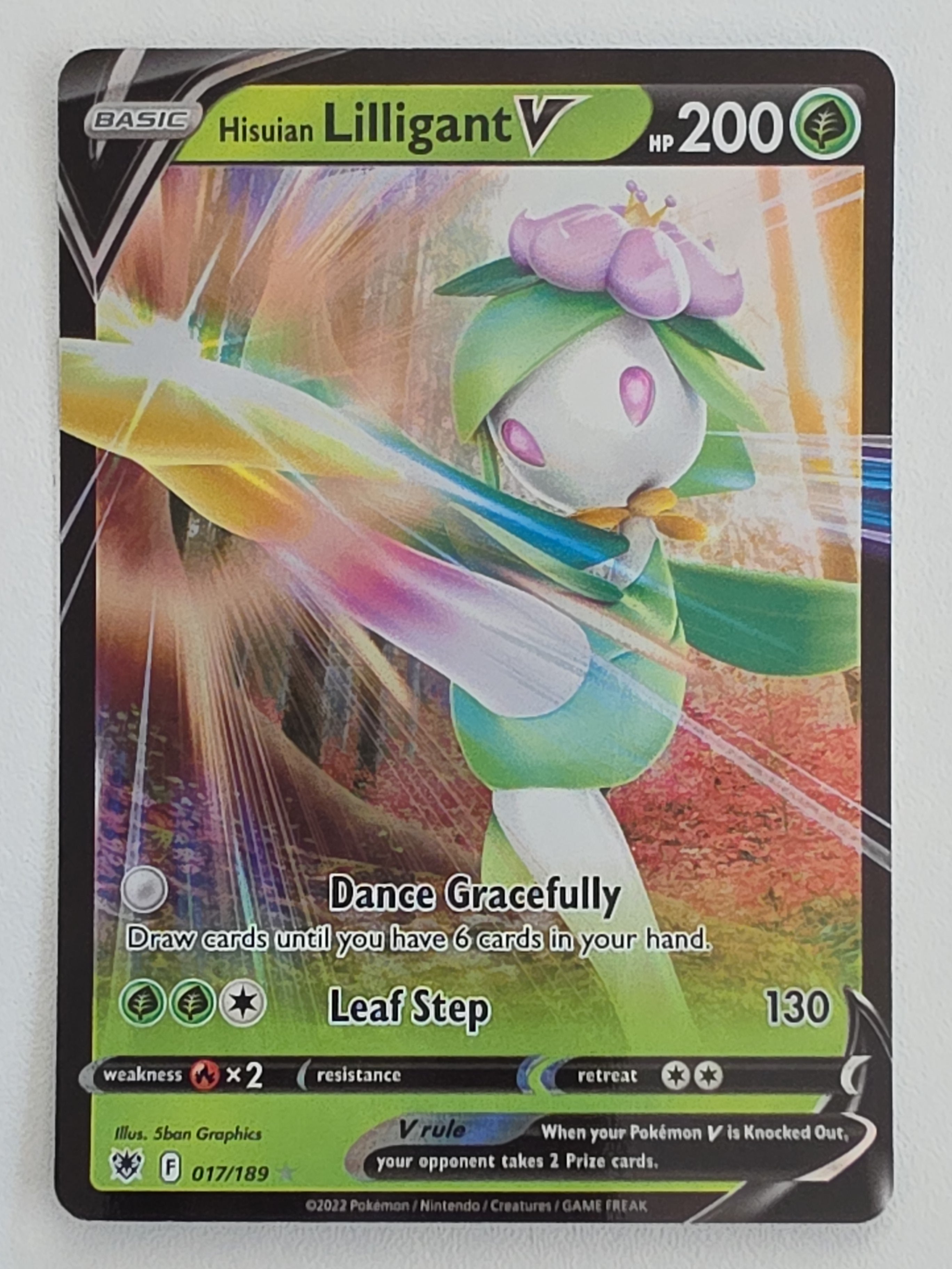 Hisuian Lilligant V 017/189 Astral Radiance