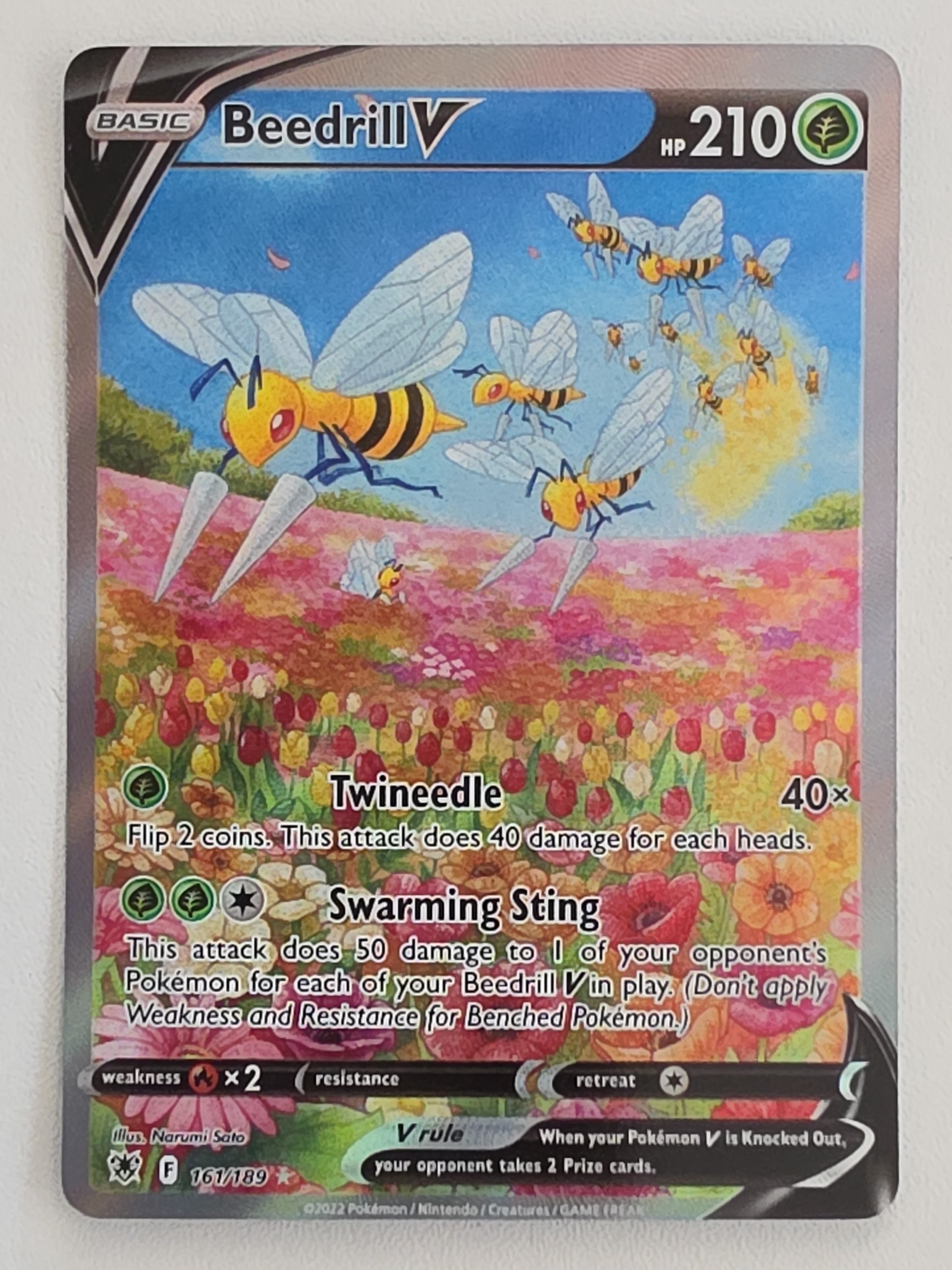 Beedrill V 161/189 Astral Radiance
