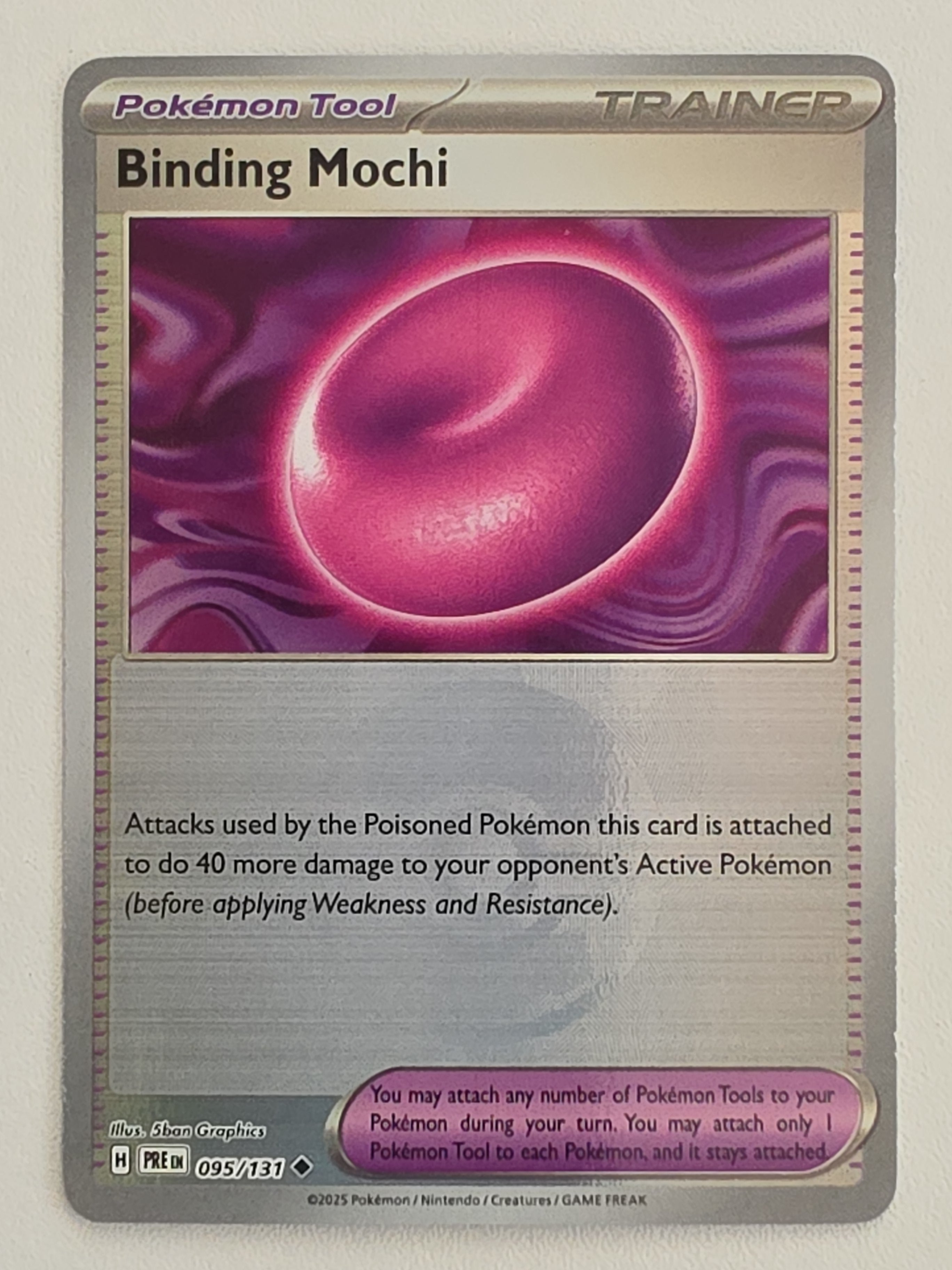 Binding Mochi 095/131 PokeBall Prismatic Evolutions