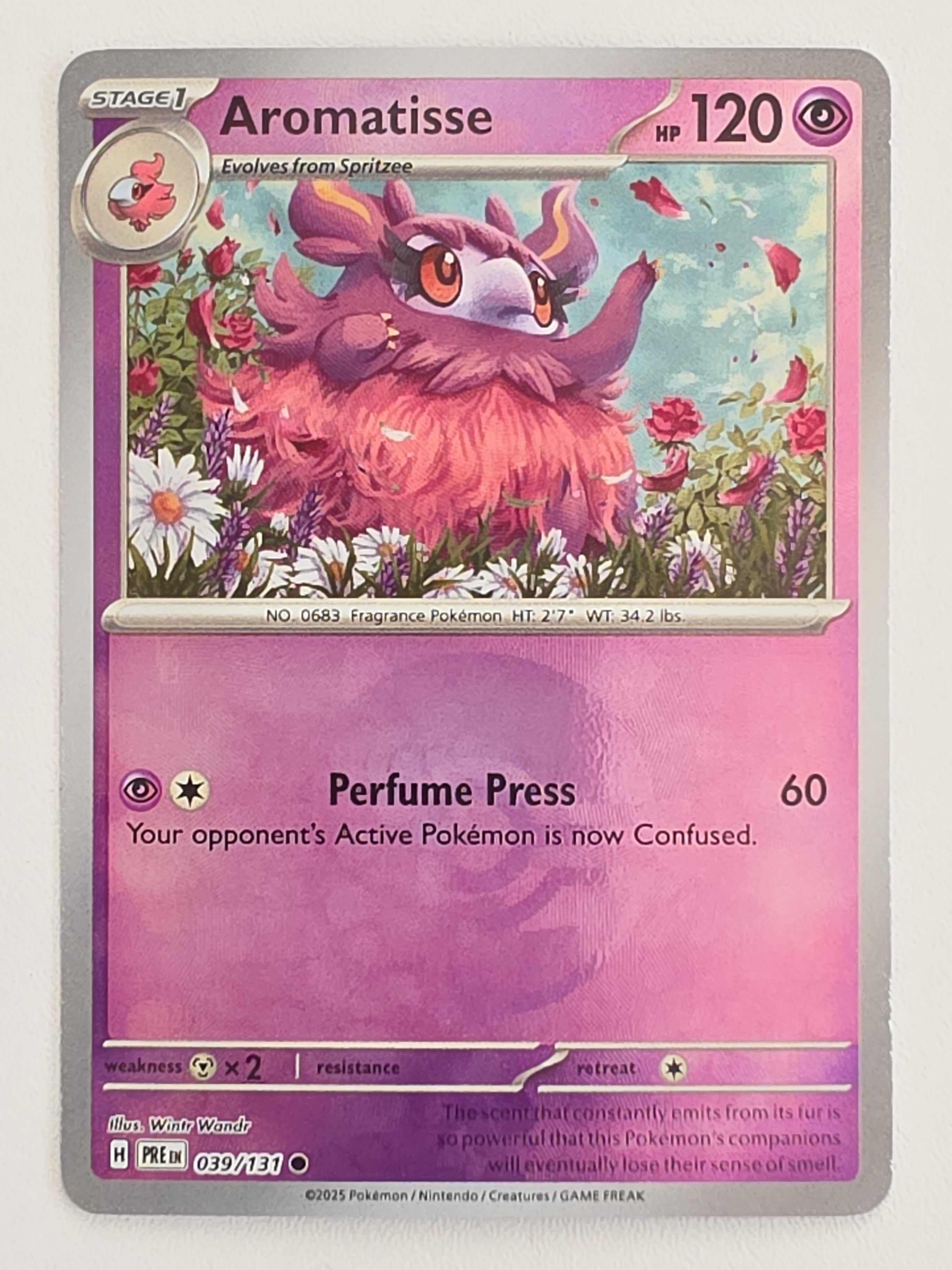 Aromatisse 039/131 PokeBall Prismatic Evolutions