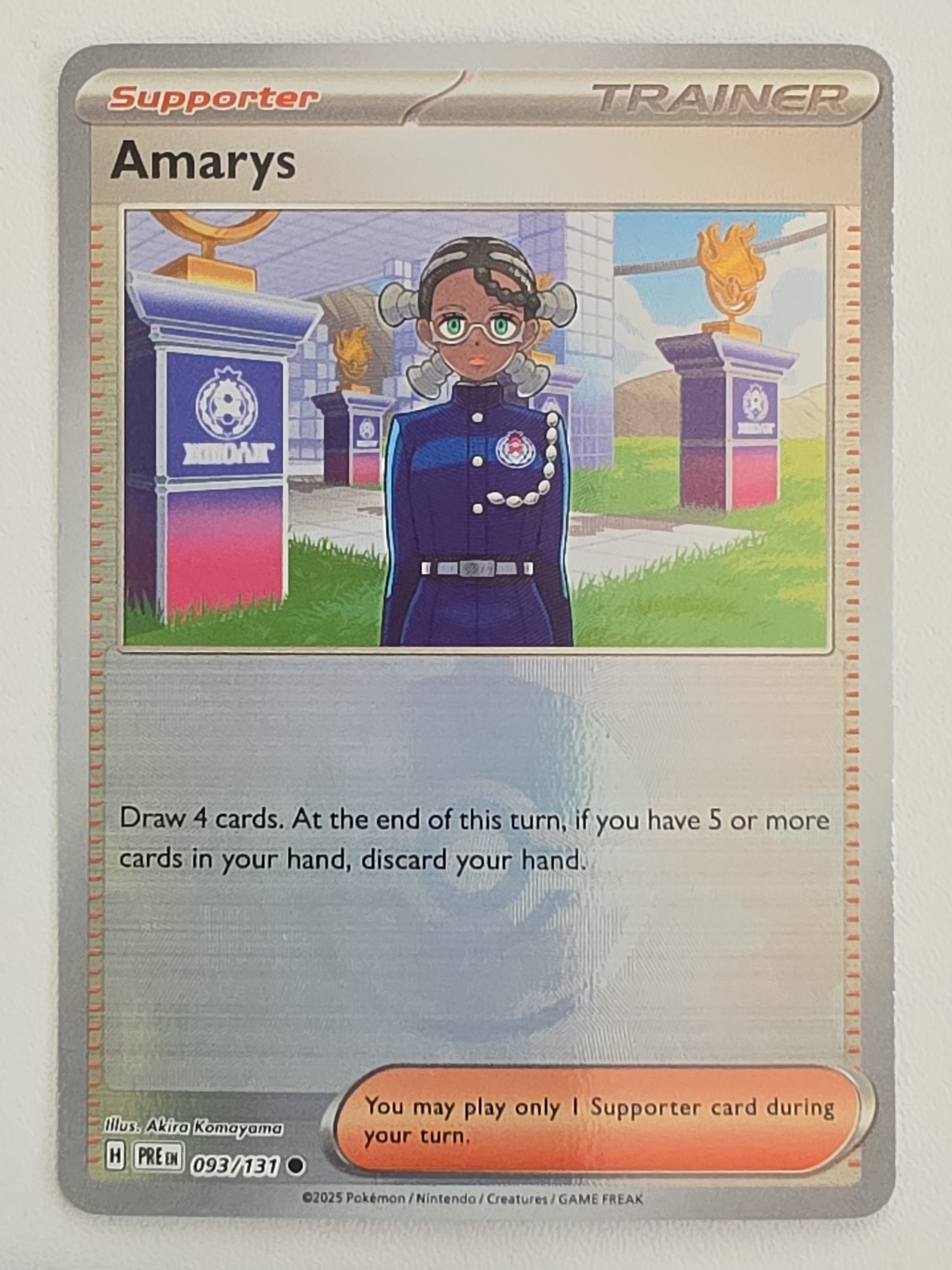 Amarys 093/131 PokeBall Prismatic Evolutions