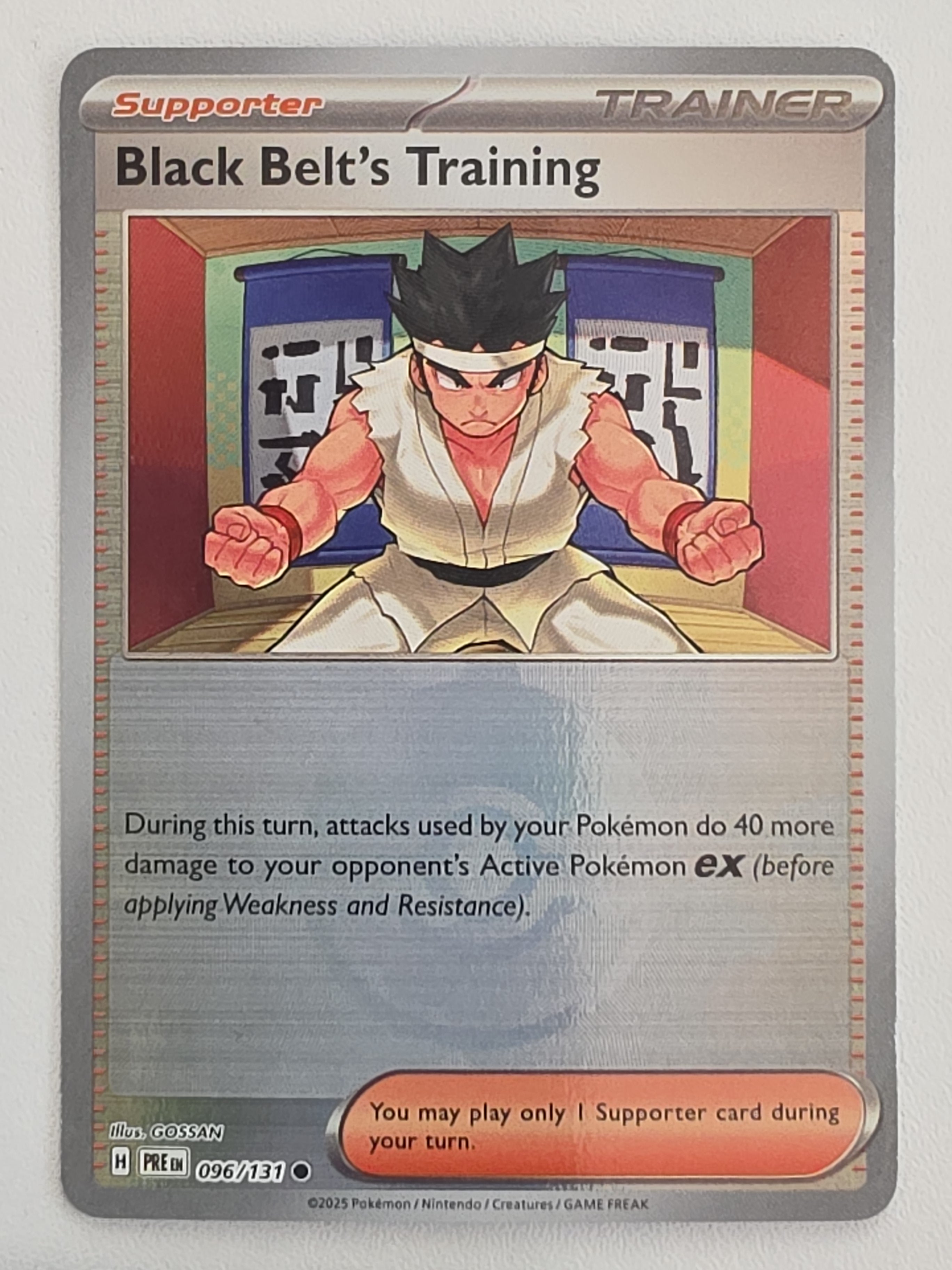 Black Belt's Training 098/131 PokeBall Prismatic Evolutions