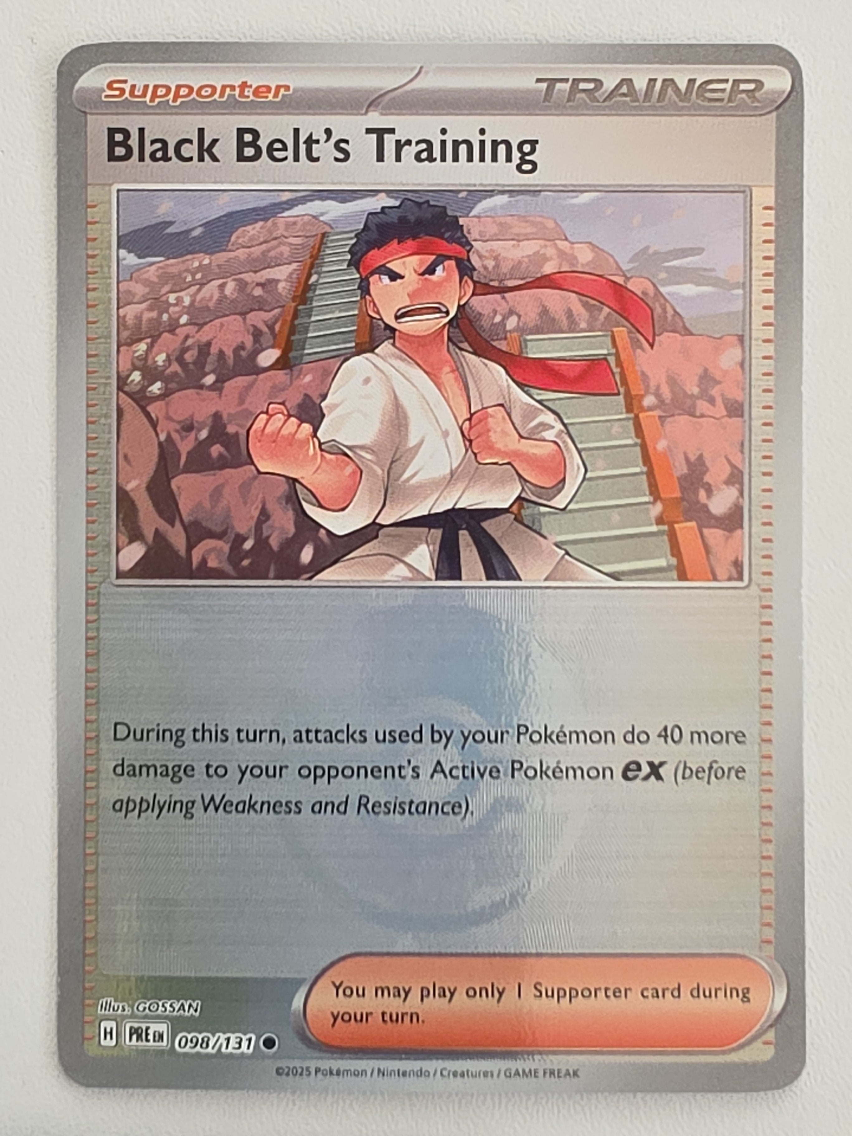 Black Belt's Training 098/131 PokeBall Prismatic Evolutions