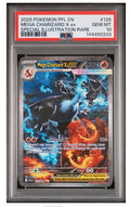 Pokemon PSA10 Phantasmal Flames #125 MEGA CHARIZARD X