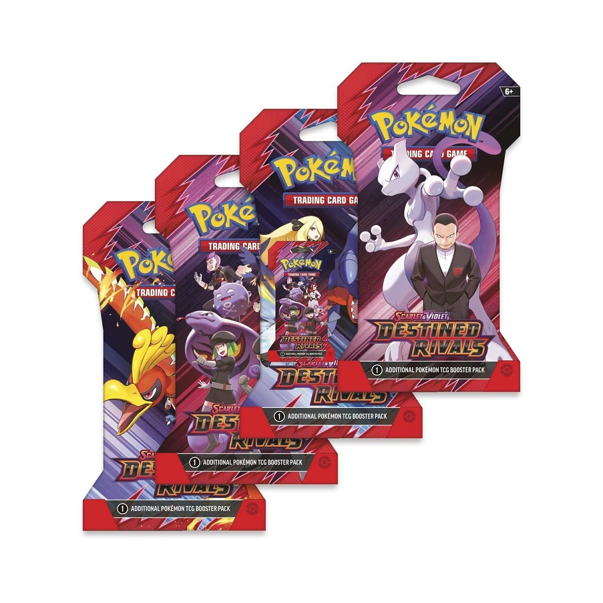 Pokemon Destined Rivals Sleeved Booster