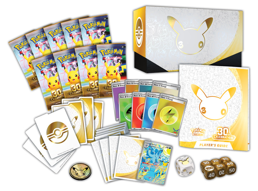 Pre-order Pokemon Mega 30th anniversary Elite Trainer Box (ETB) - ENGLISH