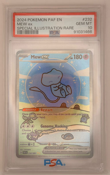 PSA10 Pokemon MEW EX 232 Paldean Fates