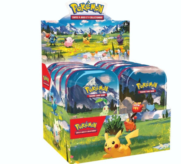 Pokemon 8x Mini Tin Display Ascended Heroes