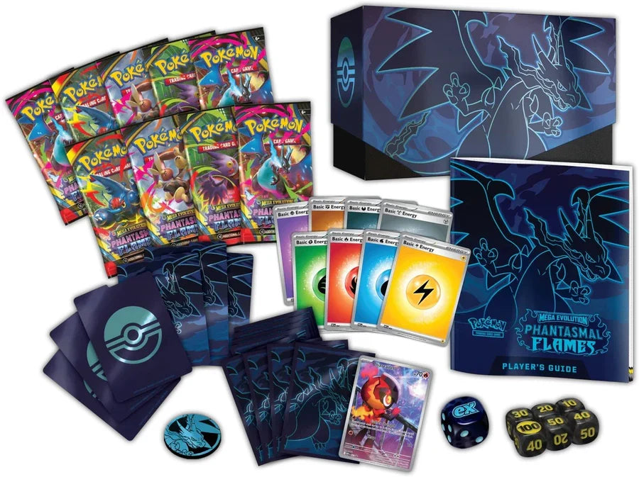 MEGA Phantasmal Flames ME02 Elite Trainer Box - ENGLISH