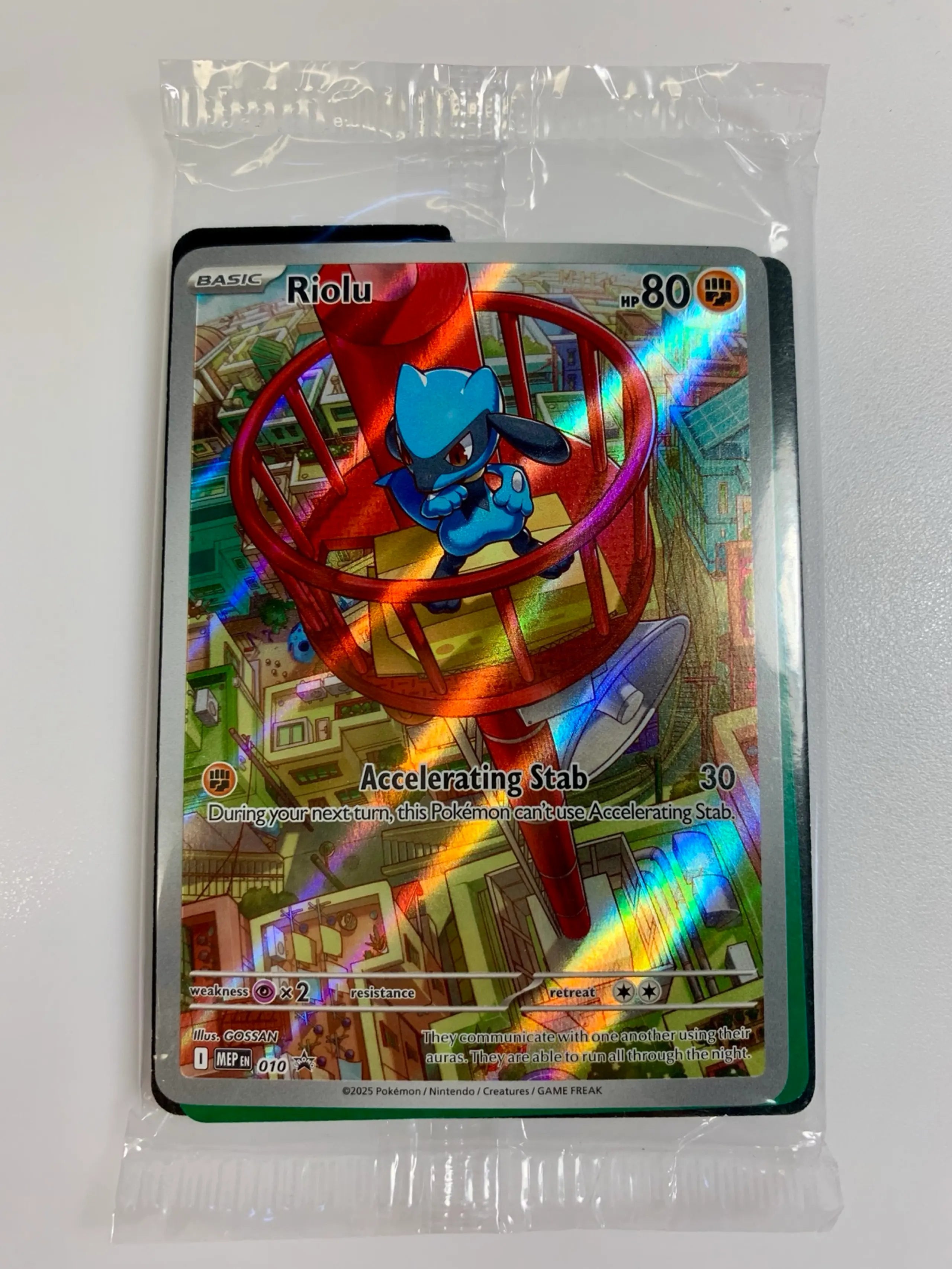 Promo Riolu 010 Black Star